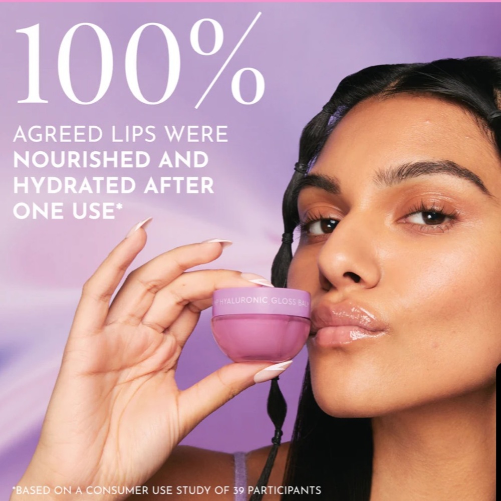 Glow Recipe Plum Plump Hyaluronic Gloss Balm high shine - Picture 4 of 8